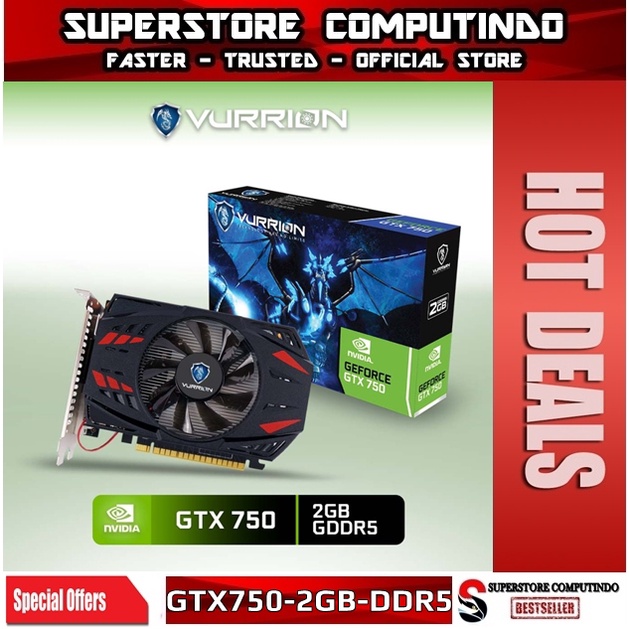 VGA NVIDIA VURRION GTX 750 / GTX750 2GB DDR5 128-BIT