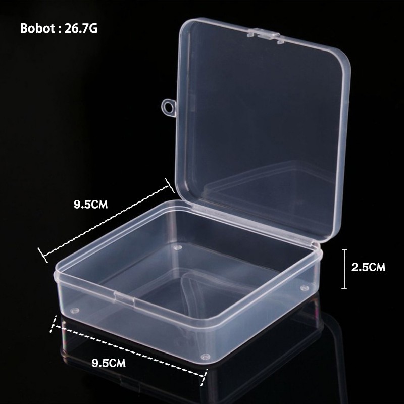 Kotak penyimpanan/Kotak penyimpanan baby teether/Wadah plastik kotak penyimpanan (B67)