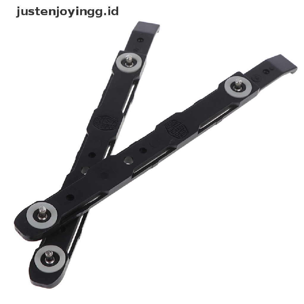 COOLER MASTER 1 Pasang Rail Mounting Hard Drive Bahan Plastik Warna Hitam Untuk Pendingin Master