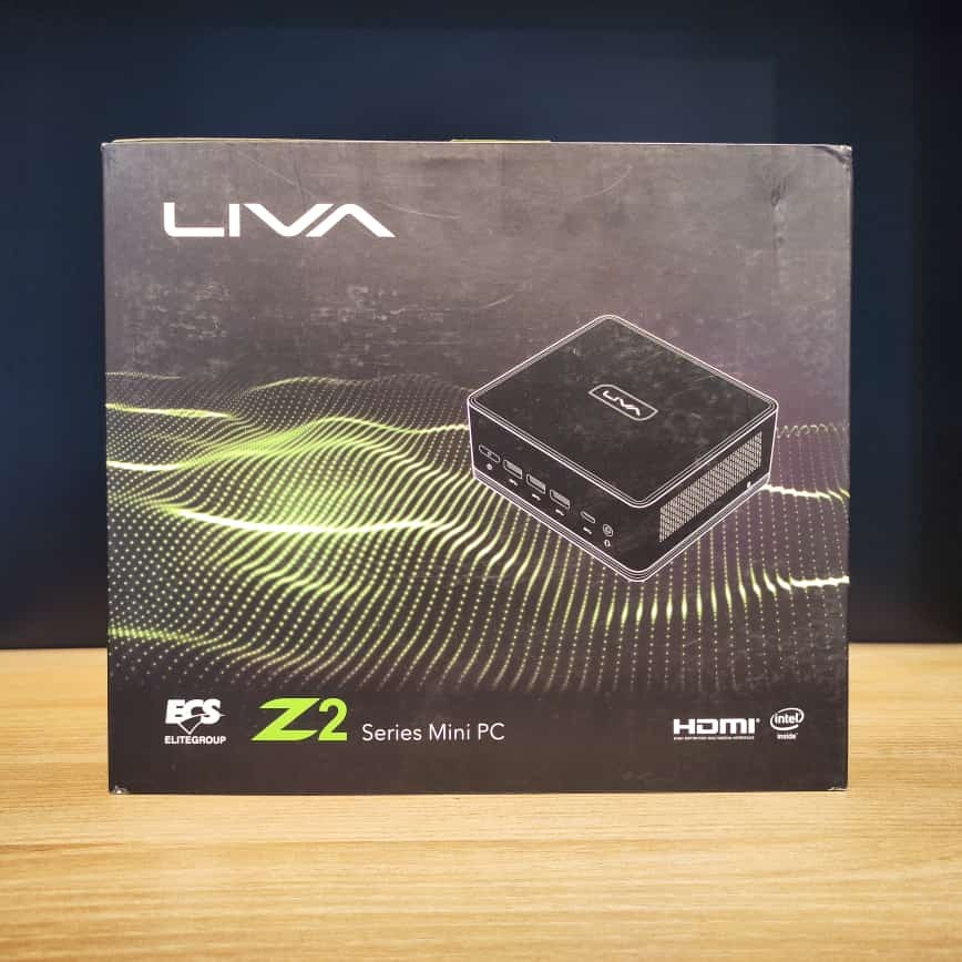 Komputer Mini / MINI PC ECS LIVA Z2V Intel Gemini Lake N4000SOC