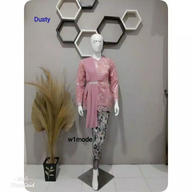 PRODUK ORIGINAL/SETELAN KEBAYA AURORA SELENDENG/KEBAYA ABG