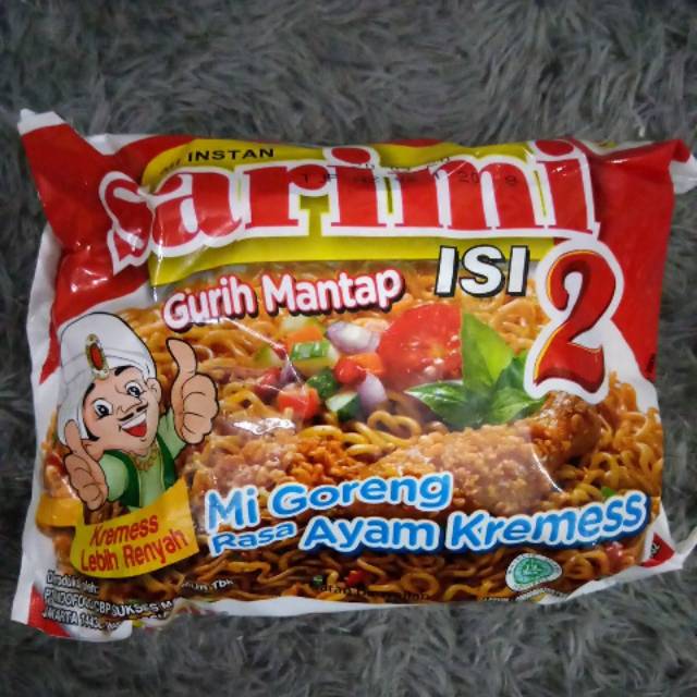 

SARIMI ISI 2 RASA AYAM KREMES 125 GR