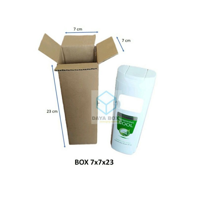 

TERMURAH KARDUS UK7X7X23 PACKAGING BOTOL POLOS