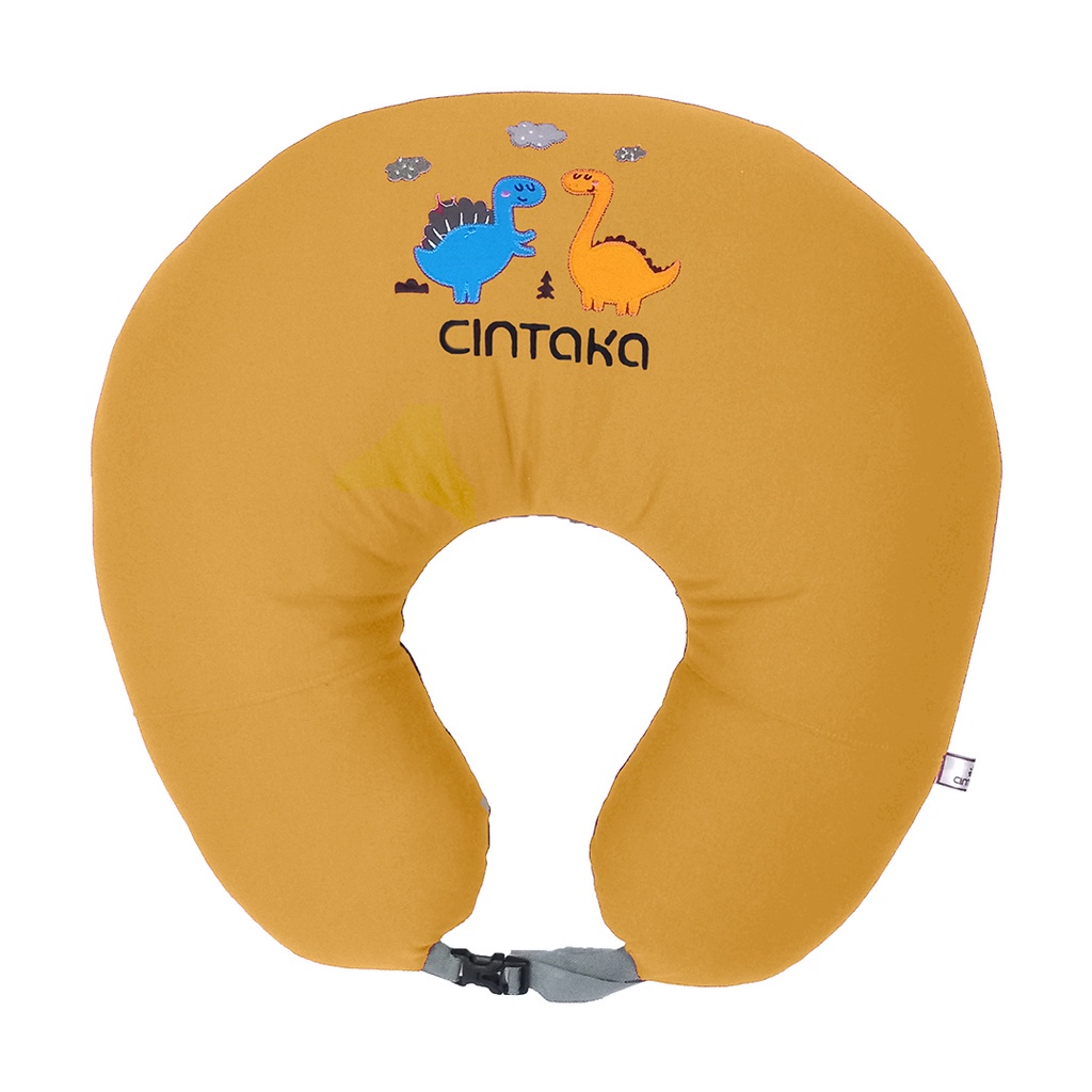 Cintaka Bantal Menyusui Bayi Bordir Motif Dino - CTB5001 (Tersedia varian warna)