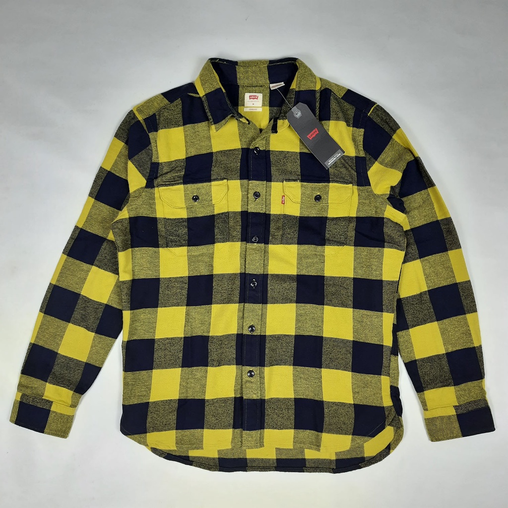 Kemeja Flanel Levis Jackson Worker Original