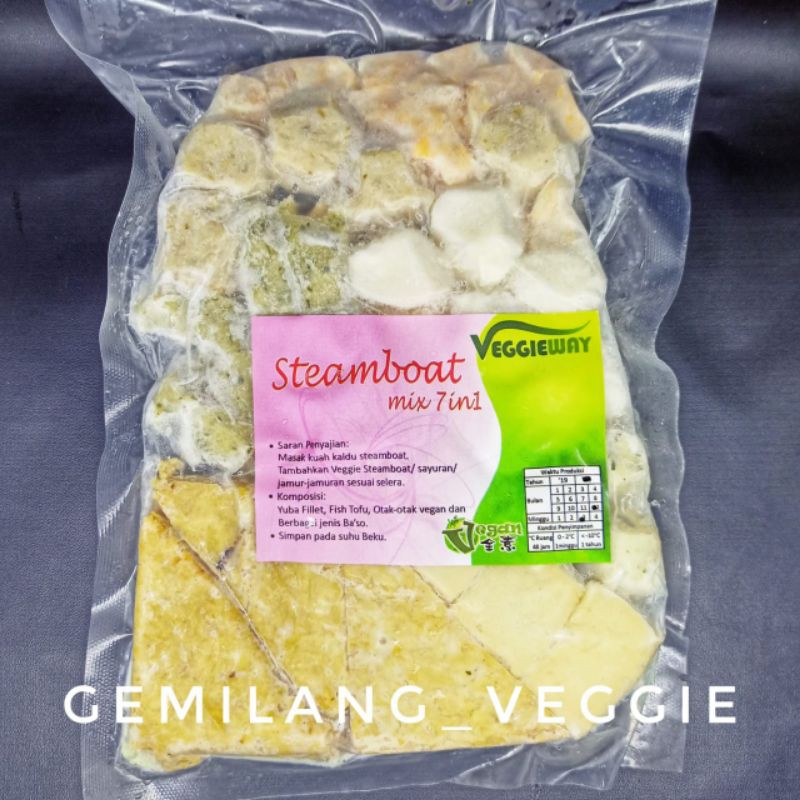 

Sangwo vegetarian steamboat vegan 7 in 1