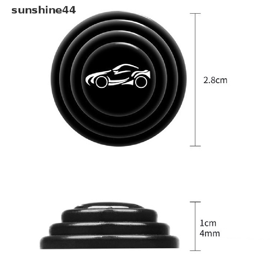 Sunshine 4Pcs / Set Buffer Pier Peredam Suara Pintu Mobil Universal