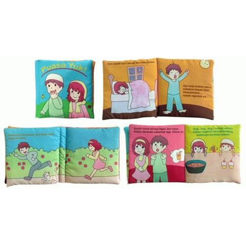 Buku Bantal / Softbook : Puasa Yuk!