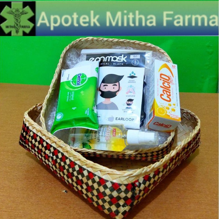 

HAMPER SEHAT BINGKISAN SPESIAL KEMASAN KADO CANTIK
