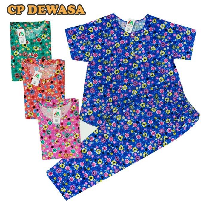 Satuan Baju Tidur Merlin CP Dewasa Update Motif Silahkan Chati