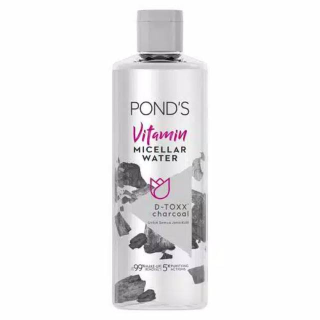 (GROSIR) Ponds micellar water charcoal dtoxx 100ml