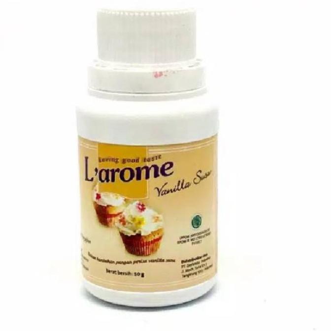 

Grosir L’arome - Larome Vanilla Susu 50gram