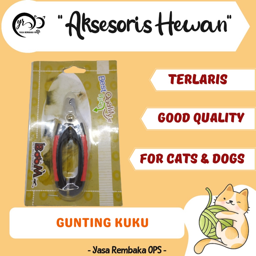 GUNTING KUKU  - Pemotong Kuku Kucing & Anjing