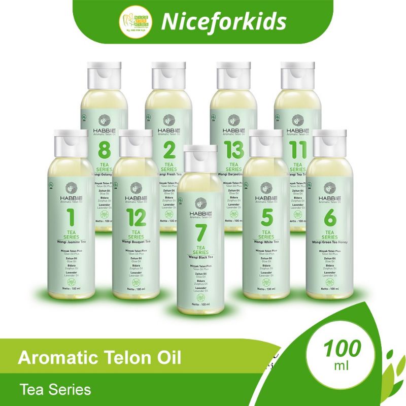 HABBIE MINYAK TELON AROMATIC TEA SERIES &amp; FLOWER SERIES &amp; FLOWER SERIES // MINYAK TELON BABY