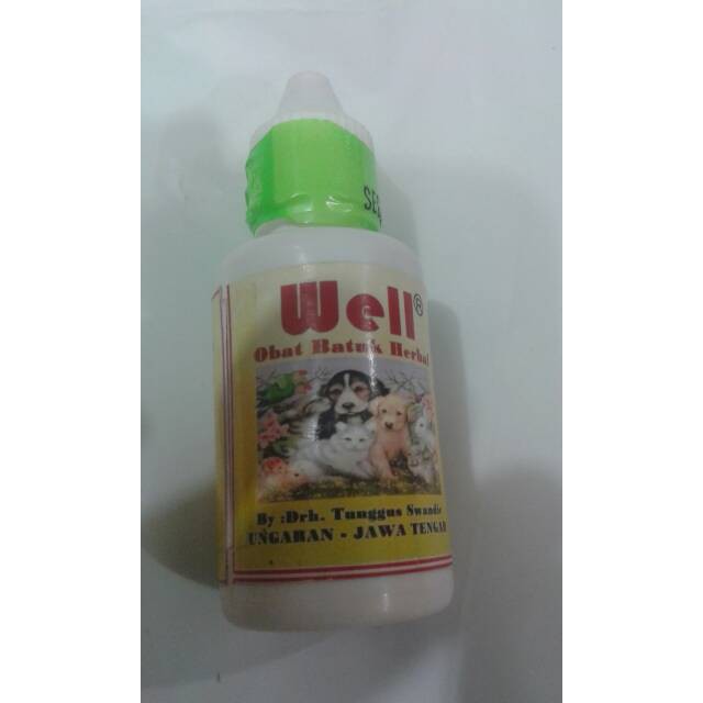 obat batuk anjing kucing well