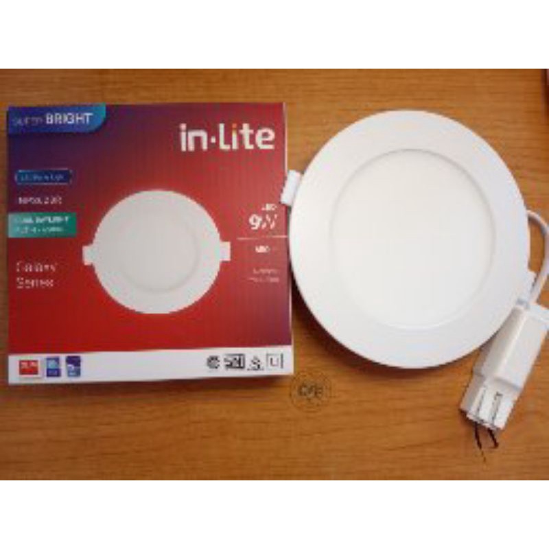 Lampu inlite LED Panel Light INPS628R 9watt putih