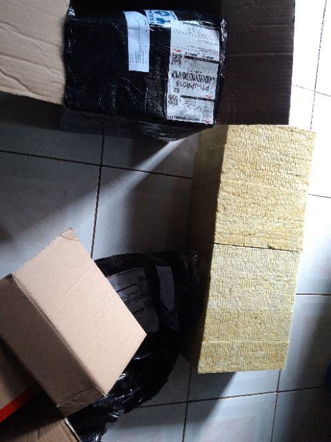 Media Tanam Hidroponik Rockwool Cultilene 1 Slab Media Semai Hidroponik Termurah