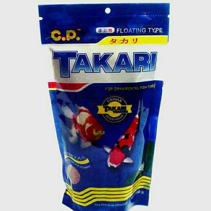 Makanan Ikan Hias Takari 100gr Pelet Kura Kura CP C P 100 gr gram 100g