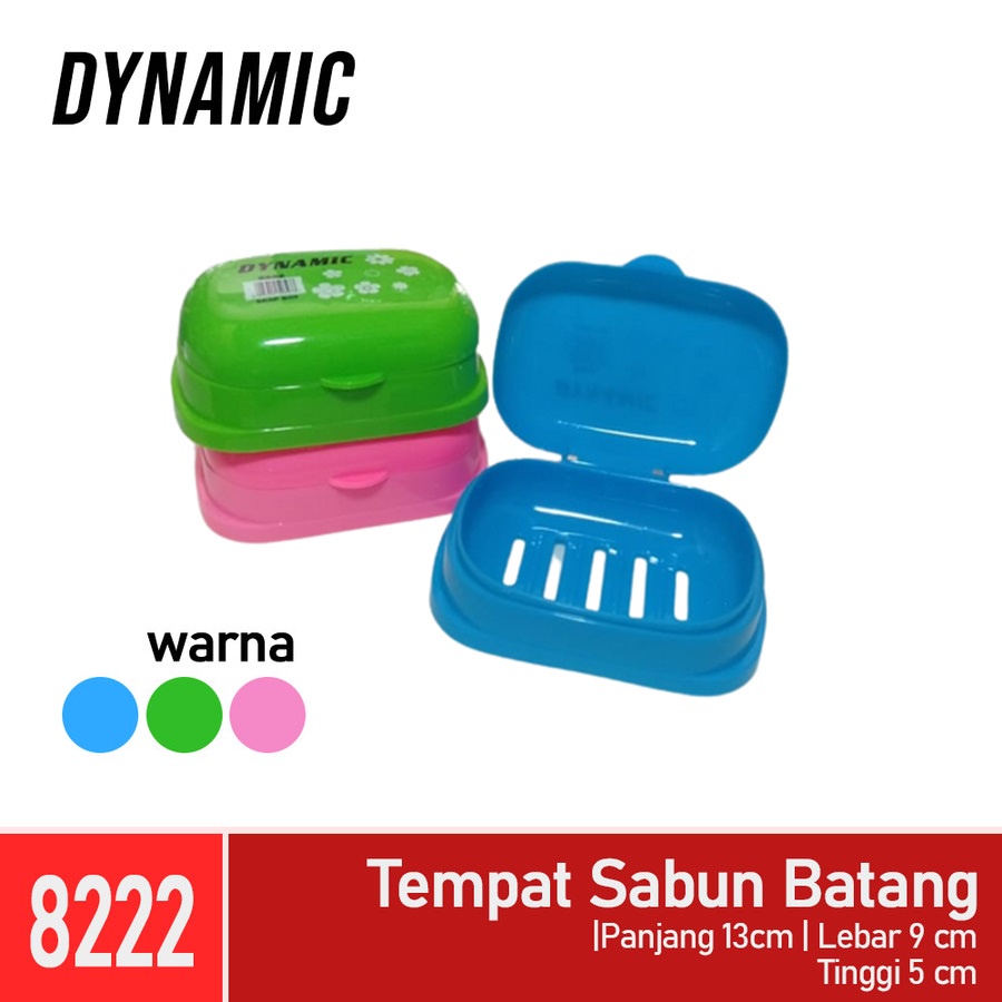 Tempat Sabun batang mandi / Tempat Sabun plastik Dynamic tipe 8222