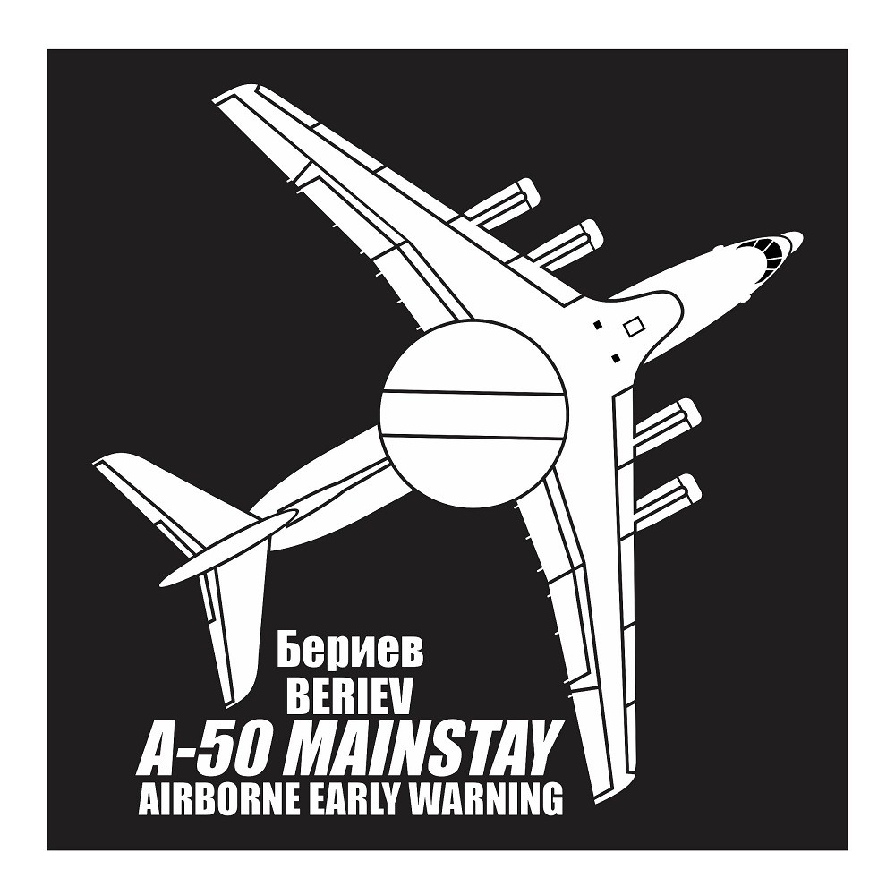 

Beriev A-50 Mainstay AWACS Aircraft, Cutting Sticker