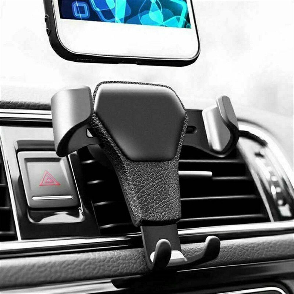 Top Dudukan Ponsel Mobil Hadiah Kenyamanan Klasik Hitam Universal Mount Stand