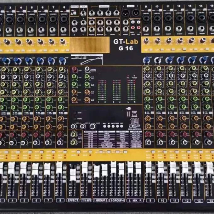 mixer gt lab 16 channel rdw original garansi resmi Termurah