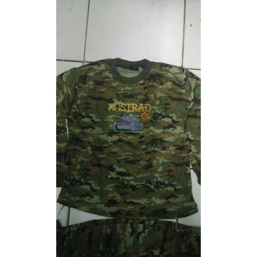 kaos anak kostrad