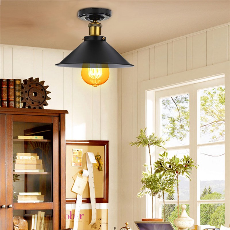 Lampu Gantung Plafon Model Vintage Industrial Shopee Lampu Gantung Plafon Model Vintage Industrial Shopee