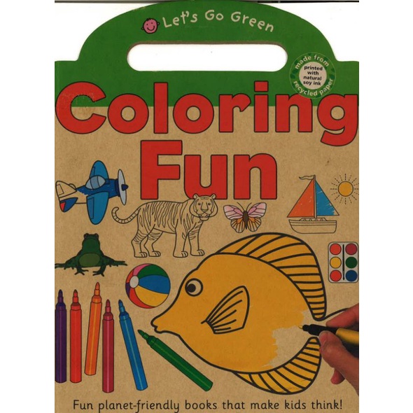 BBW LETS GO GREEN COLOURING FUN PRIDDY BOOKS ACTIVITY BOOKS BBW SALE COLORING BOOK