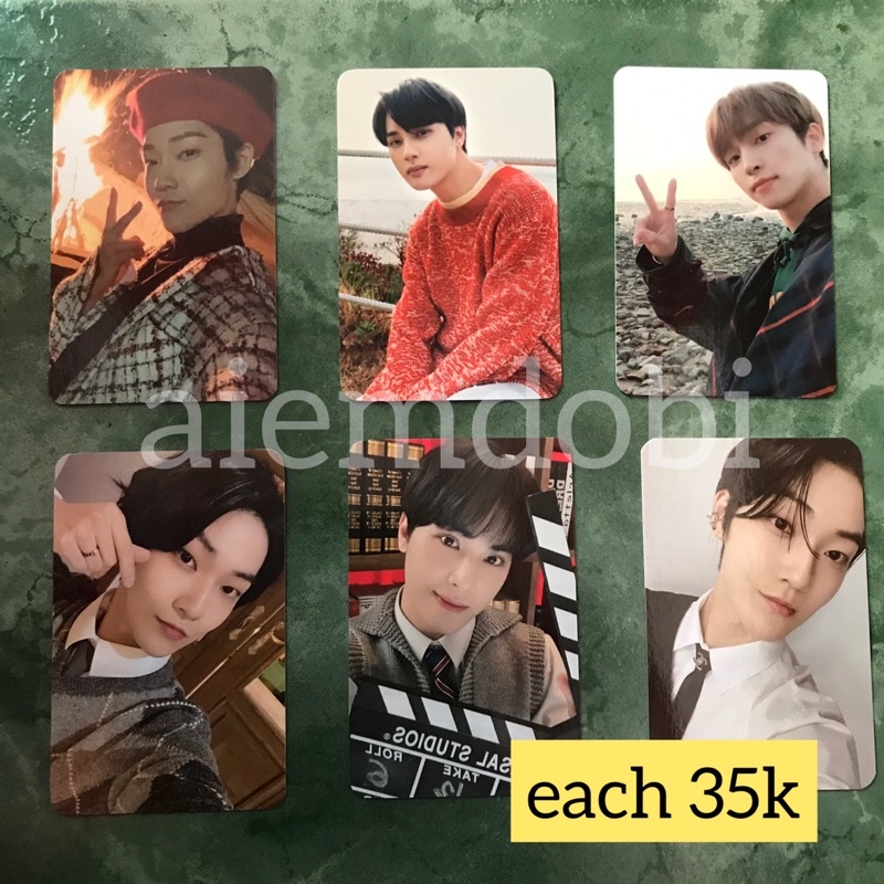 Photocard Sangyeon/Kevin/Haknyeon Bene Dazed/Bene SG lama/Album Trick