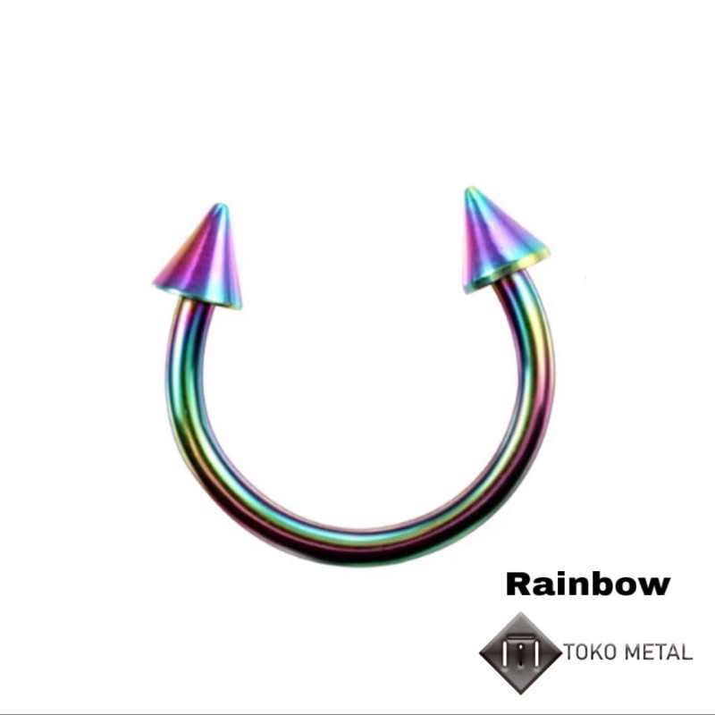 Anting 100% Titanium kualitas Tinggi Pircing C/Tindik Pria &amp; Wanita [ Toko Metal ]