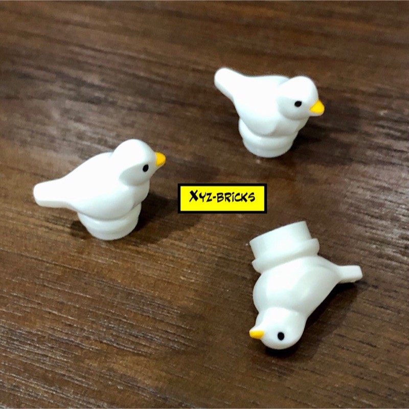 LEGO PARTS 6253309 Animal - Bird No. 10 White