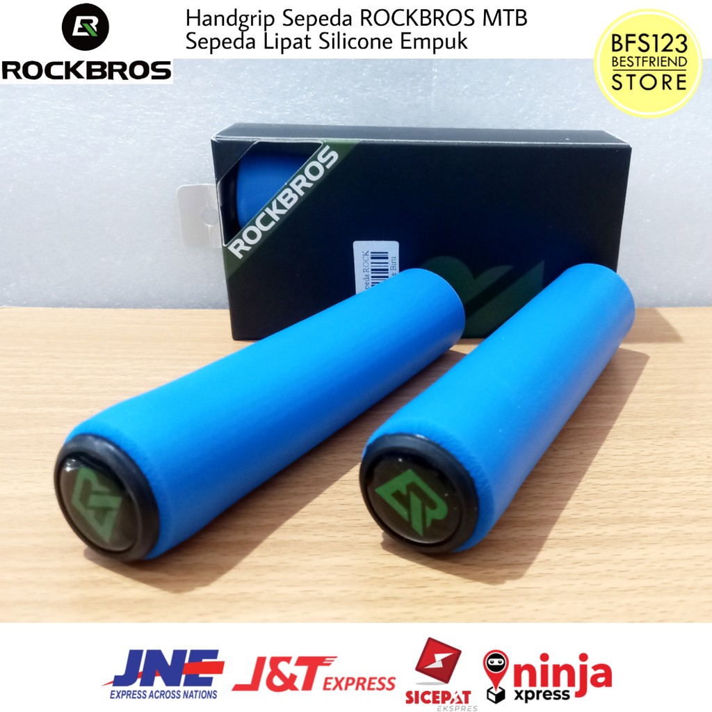 Handgrip Sepeda ROCKBROS MTB Sepeda Lipat Silicone Empuk