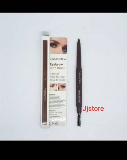 Pencil Alis Eyebrow With Brush CASANDRA