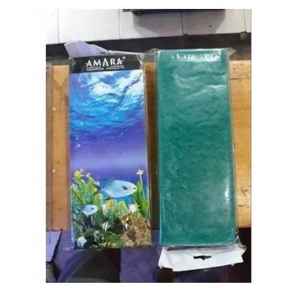 Busa/Kapas/Filter/Saringan Aquarium/Kolam 2Lapis Tebal