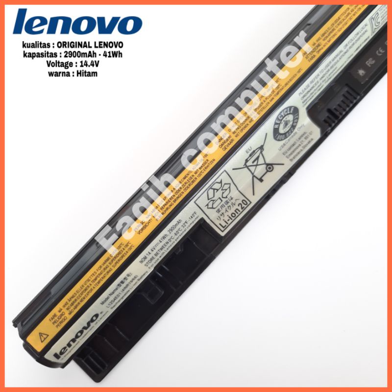 Baterai Battery Batre Laptop Lenovo g40 g400 g400s g40-80 g40-70 g40-45 g40-30