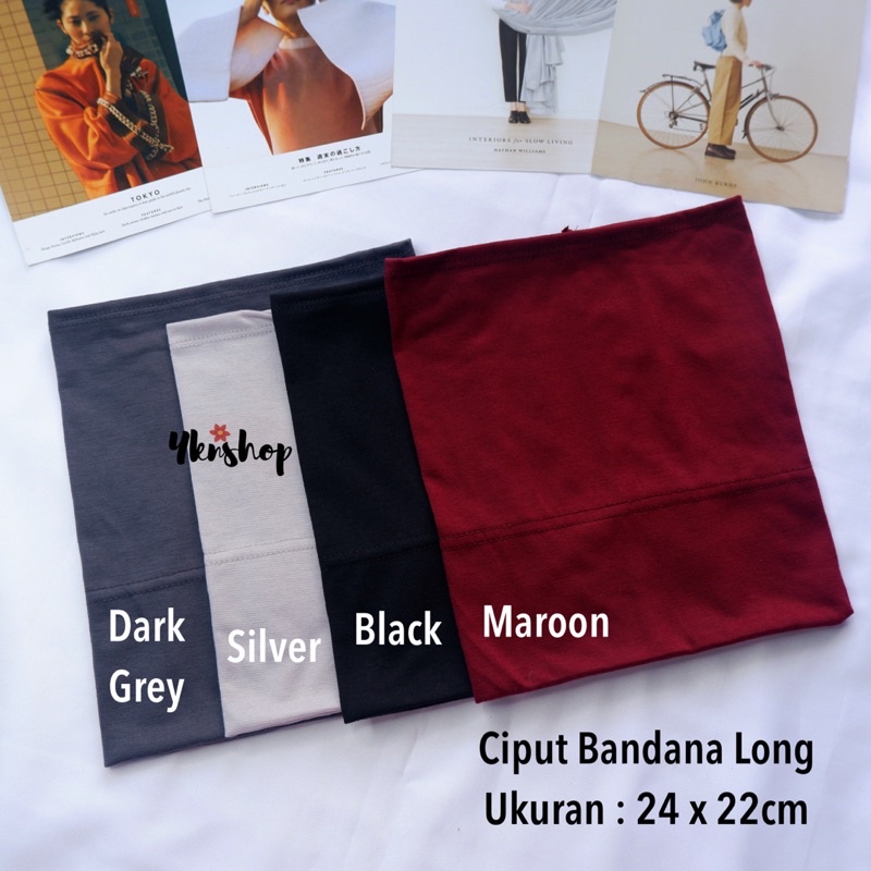 Ciput Basic Long/Inner Ciput Bandana Long bahan Kaos Super Nyaman