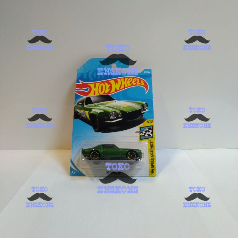 HOT WHEELS CAMARO ERROR CAT