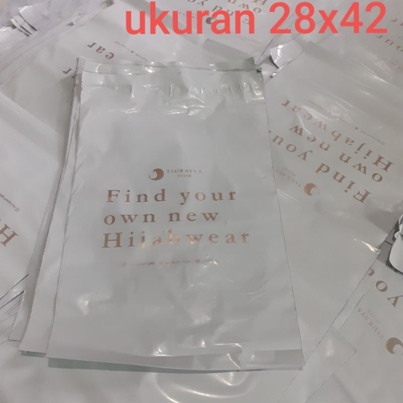 

Sablon Polymailer 28x42 (100 pcs) Sablon 1 warna 1 sisi
