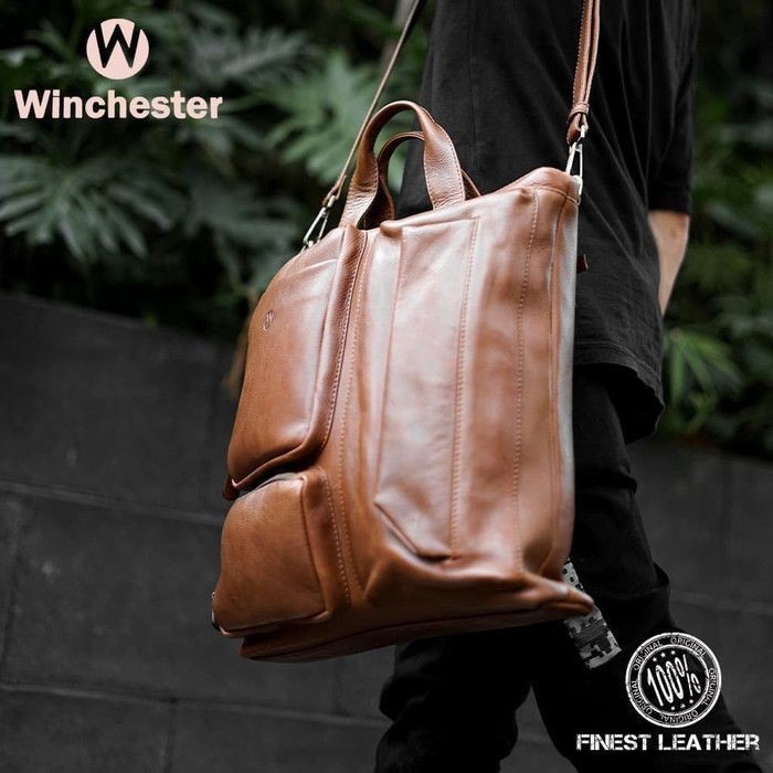 Tas Premium 100% Leather / Tas Traveling Full Leather / Tas Unisex