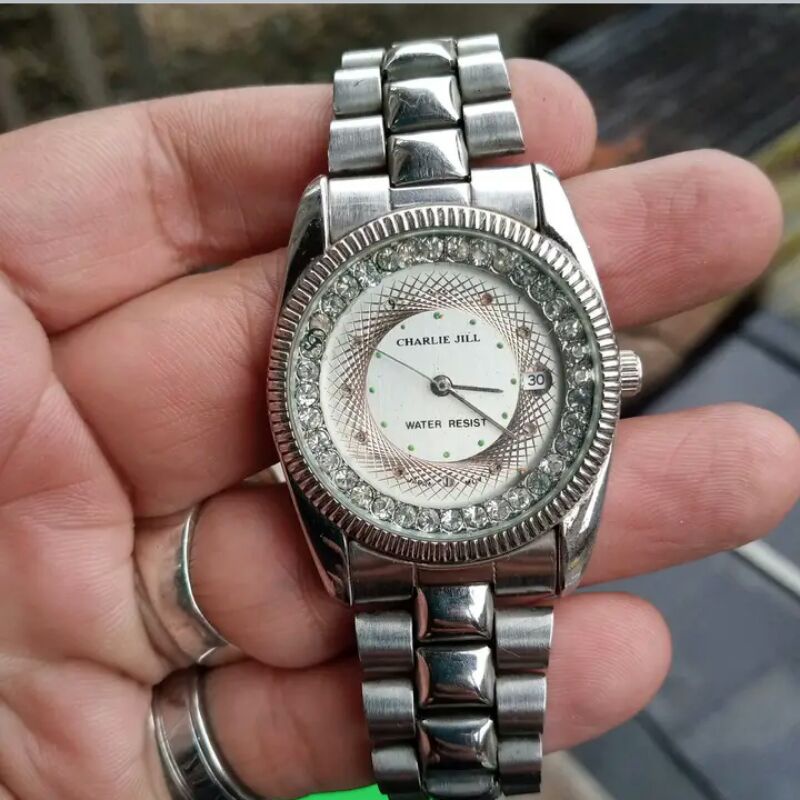 jam tangan Charlie Jill second