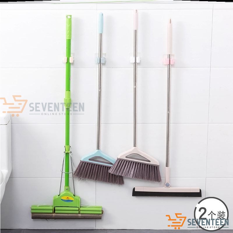 PENJEPIT GANTUNGAN SAPU PEL DINDING / MOP HOLDER / MOP BROOM HOLDER TEMPEL HOOK GANTUNG TERMURAH