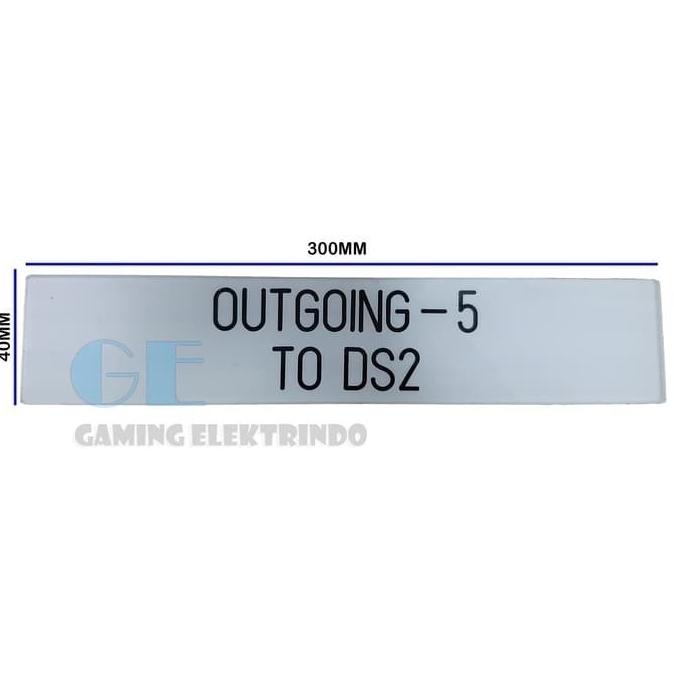 

#@#@#@#@] Name Plate Panel W450mm x H40mm / Name Plate Acrylic