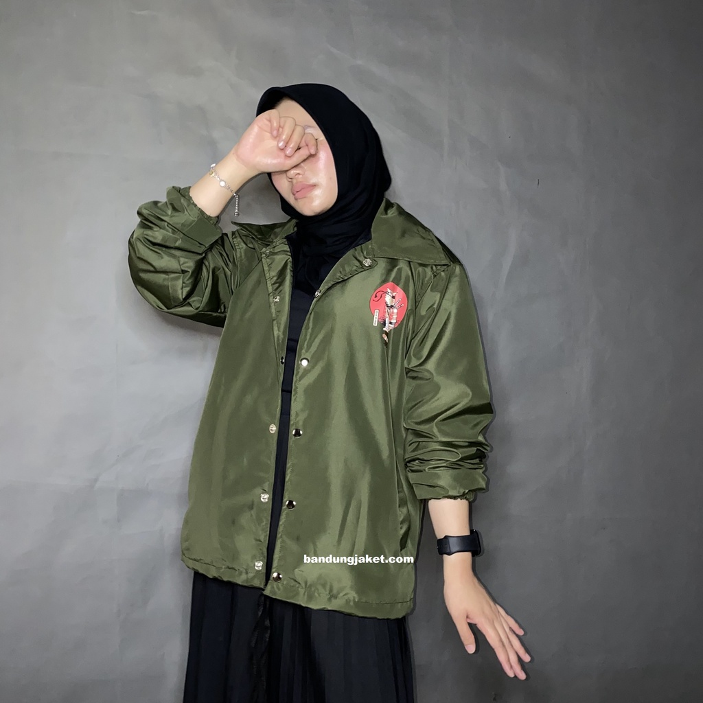 Coach Jacket Cat Warior holyrider ARMY II Jaket Coach model winbacker