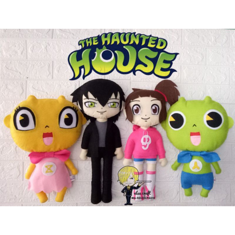 BONEKA SINBI HOUSE paket lengkap tinggi 40cm