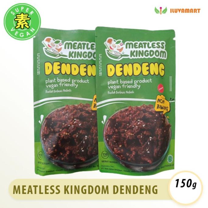 

[COD] Meatless Kingdom Dendeng Plant Based 150g Product Vegan Dendeng Vegan [COD]