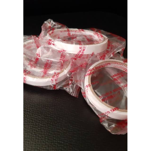 

1pcs Solasi Bolak Balik / Double Tape 1pcs / doble tape / isolasi bolak balik