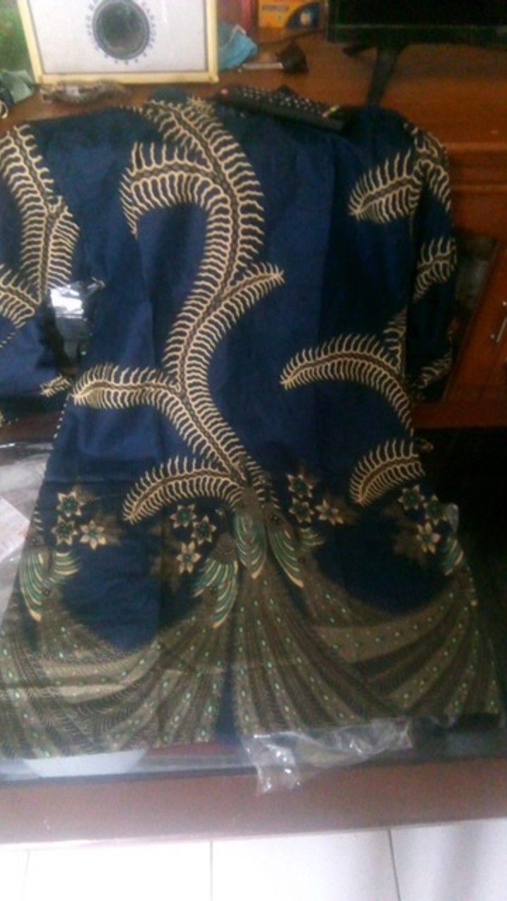 Baju Batik Tunik Wanita Modern Elagan Formal Seragam Batik Kantor Kerja Motif Terbaru