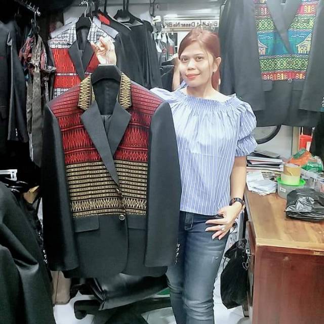 Jas 1 stel bahan wol