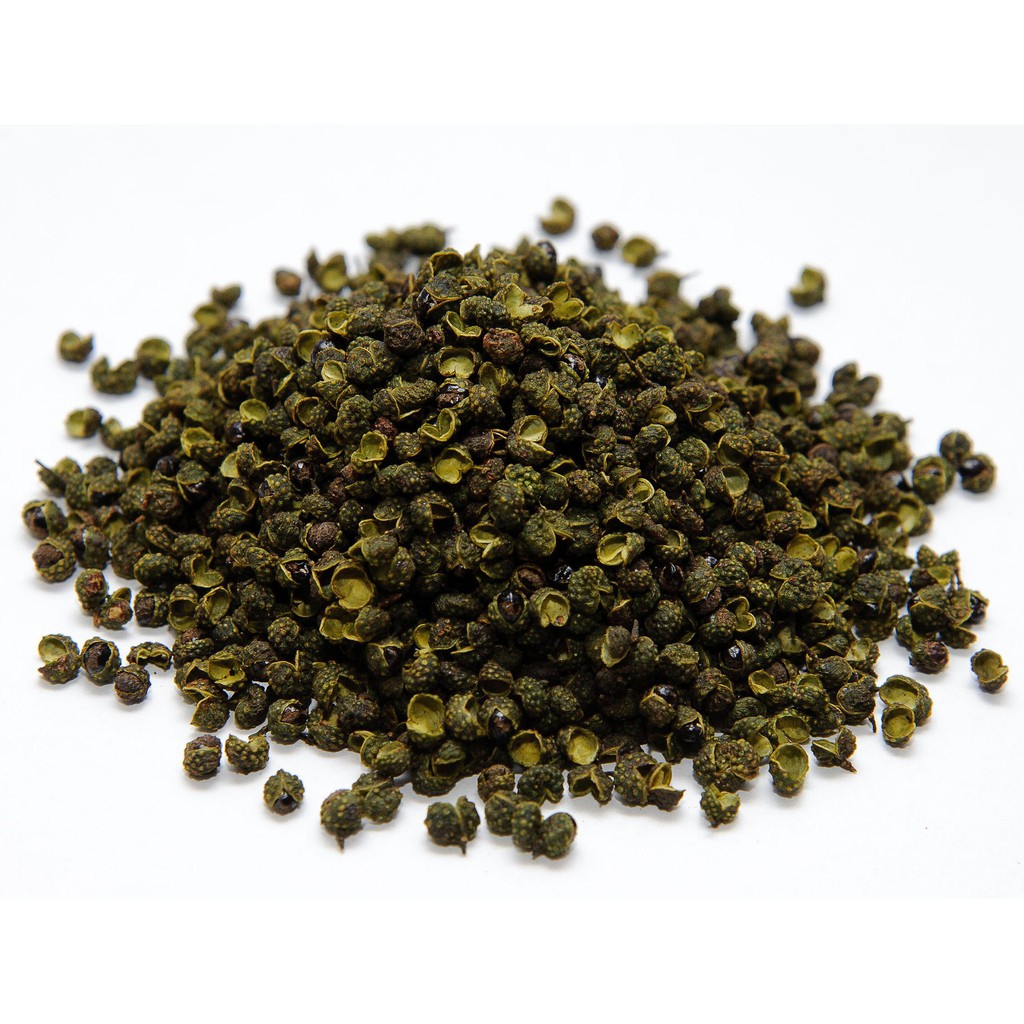 

Sichuan Green Pepper 50gram / Szechuan Pepper / Mala / Merica Mala / Qing Hua Jio